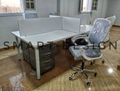 خلية عمل/ وورك استيشن work station/ بارتيشن Partition/ مكاتب موظفين