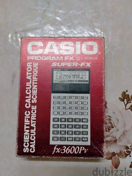 ألة حاسبة Casio fx3600 علمية 4