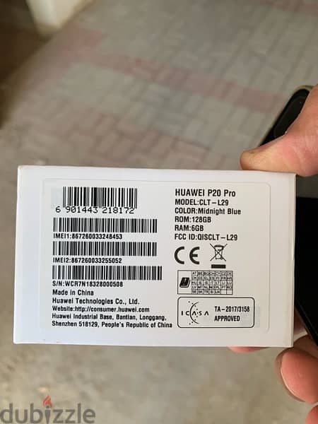 Huawei p20 pro 128 GB 5