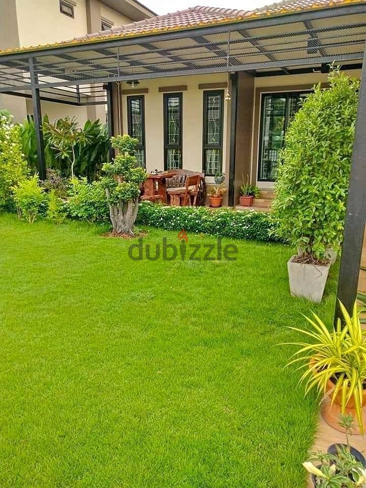 Stand alone villa for sale, 175m nautical landscape view, next to Madinaty in Sarai Compound in Mostakbal City, in Sarai Compound 1