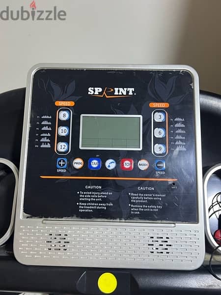 Sprint Sports YG 6060 Treadmill - 120 Kg  استعمال بسيط جدا 3