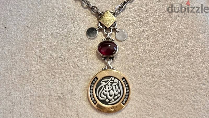 Azza Fahmy necklace سلسلة فضة ودهب والماس عزة فهمي 0