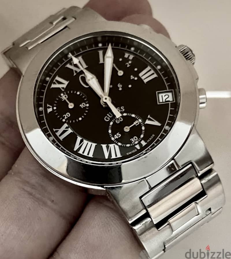 Original Swiss Made GUESS COLLECTION - GC Chronograph Quartz 9