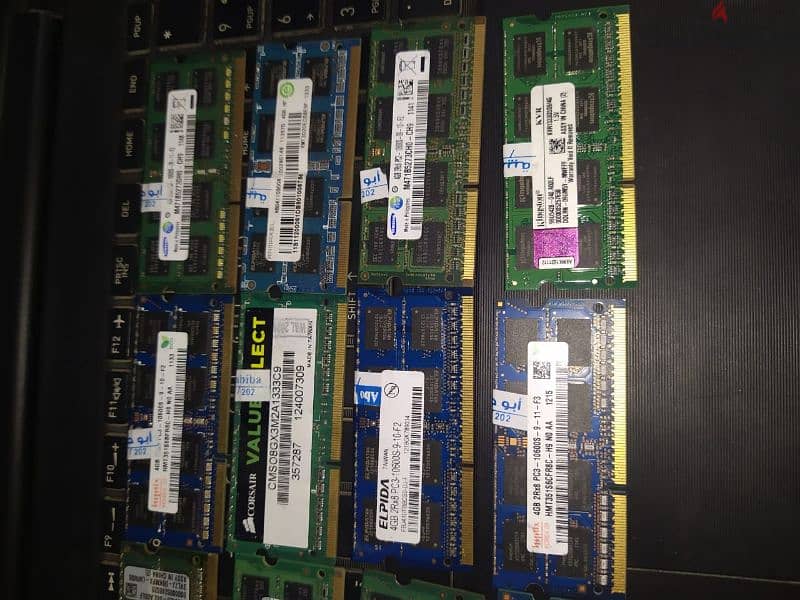 رام لاب ddr3 4g 4