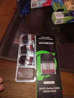 Cartidge 0.8 vaporesso xros sheet 0