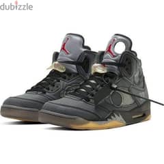 Jordan 5 OFF-WHITE mirror 0