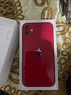 iphone 11 Red 64GB good condition