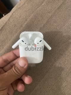 Airpods 2 ابل اصلي مستعمل 0