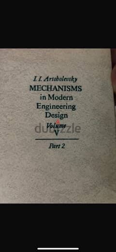 1. I. Artoboleusky MECHANISMS in Modern Engineering Design Volume 2