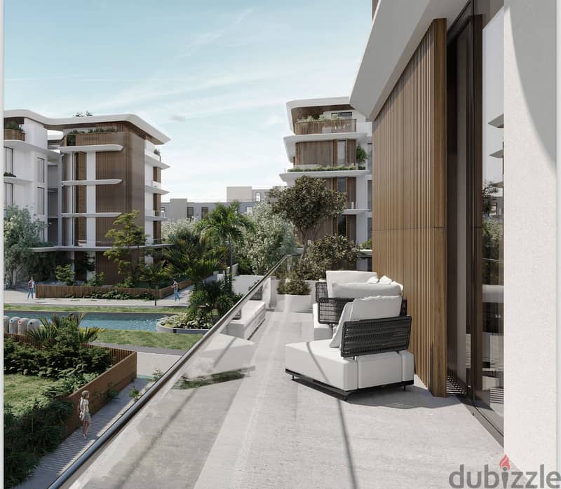 دوبلكس للبيع تقسيط في التجمع كمبوند حيوي duplex for sale new cairo 1