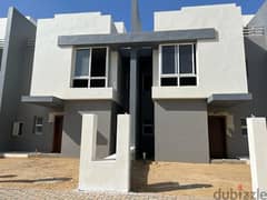 Twin house for sale in Hyde Park, Fifth Settlement, with a wonderful sea view, in installments