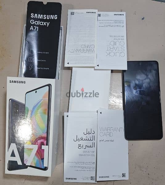 Samsung Galaxy A71 128GB 8GB Ram 3