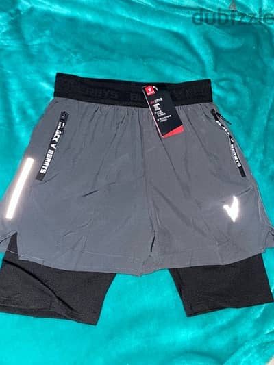 Gym Workout Quick Dry Active Athletic Performance Shorts