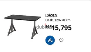 IKEA used desk (very good) 120x70cm