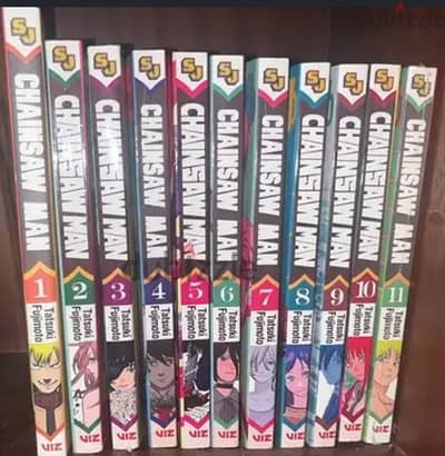 chainsawman 1-11 volumes