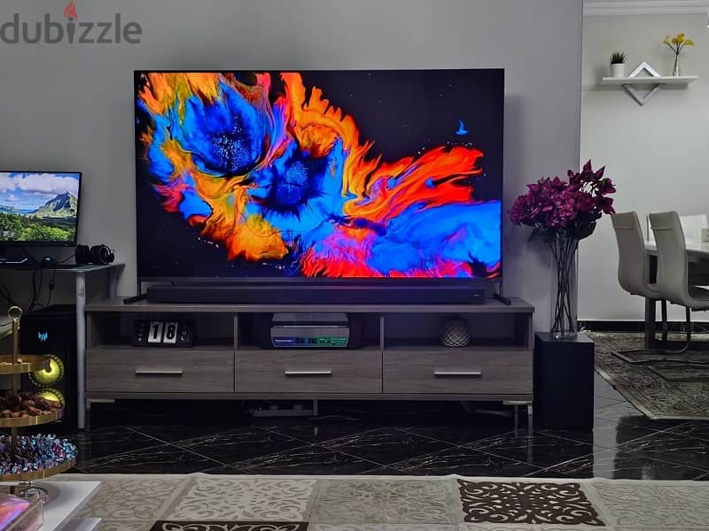 للبيع تيليفزيون TCL 8K ـ 75 بوصة QLED mini LED كالجديد 1