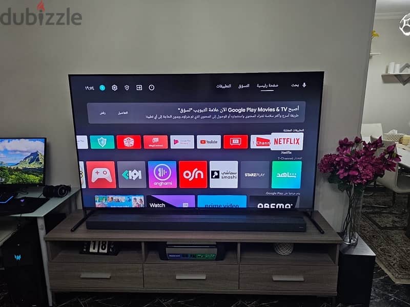 للبيع تيليفزيون TCL 8K ـ 75 بوصة QLED mini LED كالجديد 2