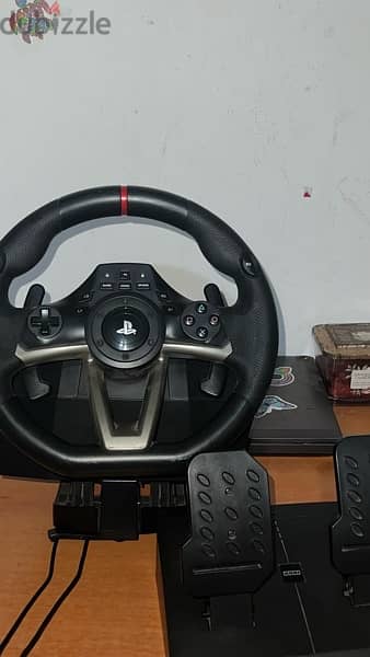 hori racing wheel apex ps4 / 4دركسيون بلاي ستيشن 1