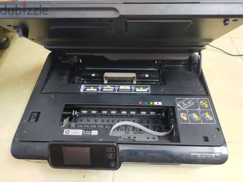 طابعة hp deskjet ink advantage 5525 تاتش 8