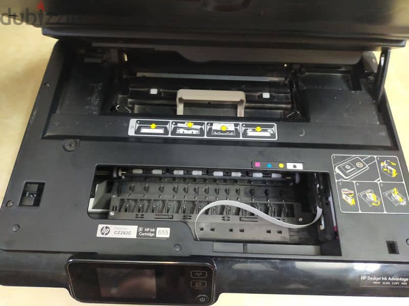 طابعة hp deskjet ink advantage 5525 تاتش 9