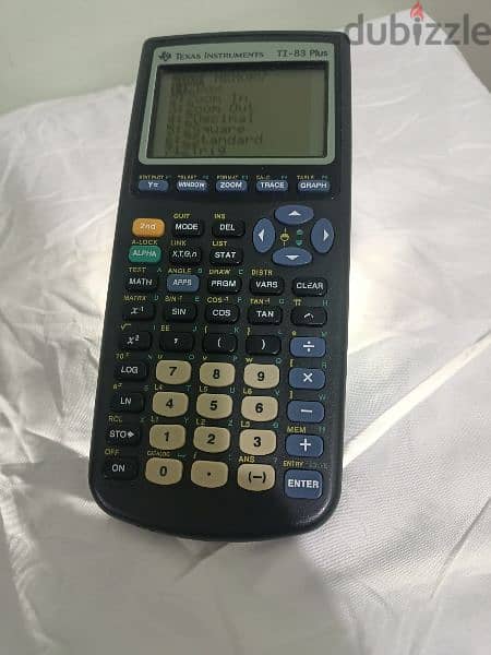 Texas instruments TI-83 plus 5