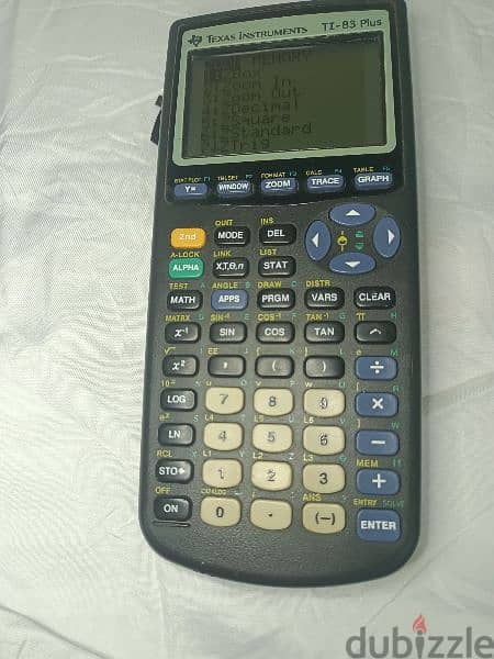 Texas instruments TI-83 plus 7