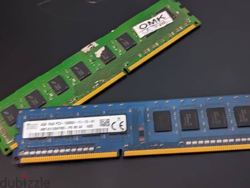 8 gb ddr3 ram (2x4) 2