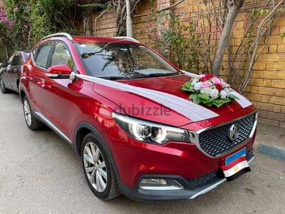 سيارة زفاف MG ZS 2021 مدة ٨ ساعات بالسائق