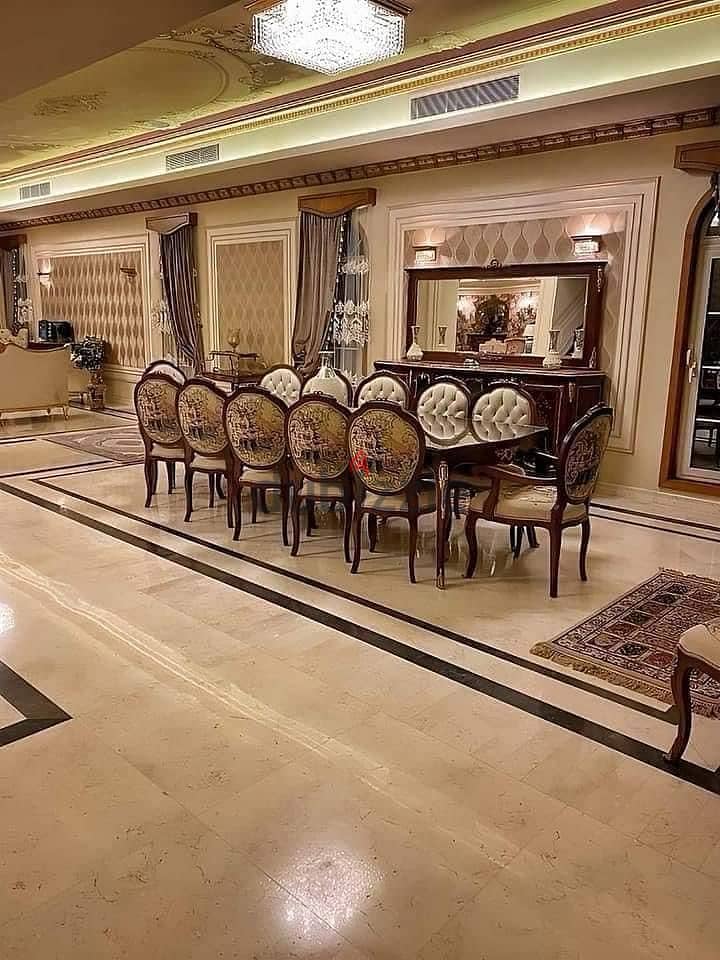 فيلا إيليت مجهزة على أعلى مستوى للايجار في كمبوند قطامية هايتس Villa for rent in Katameya Heights New Cairo fully furnished 4