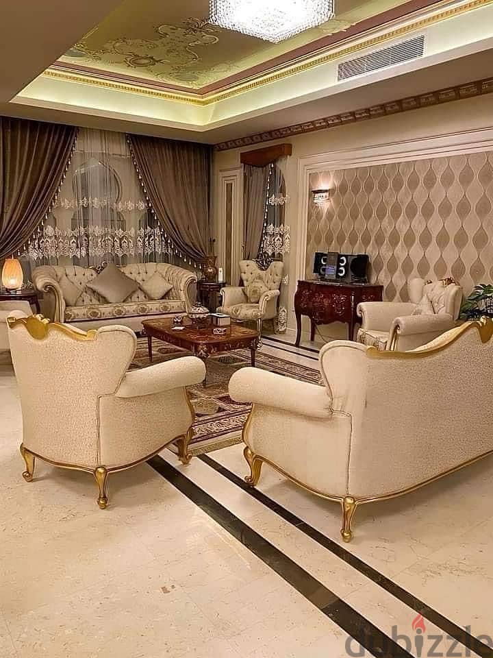 فيلا إيليت مجهزة على أعلى مستوى للايجار في كمبوند قطامية هايتس Villa for rent in Katameya Heights New Cairo fully furnished 6