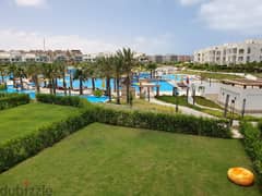 Chalet with garden for sale in an ultra lux in Amwaj, North Coast 0