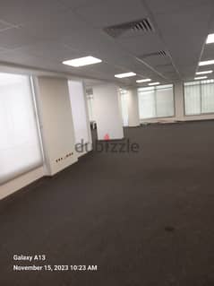 Administrative office for rent 215 m in a very vital area and close to all transportation in the Fifth Settlement