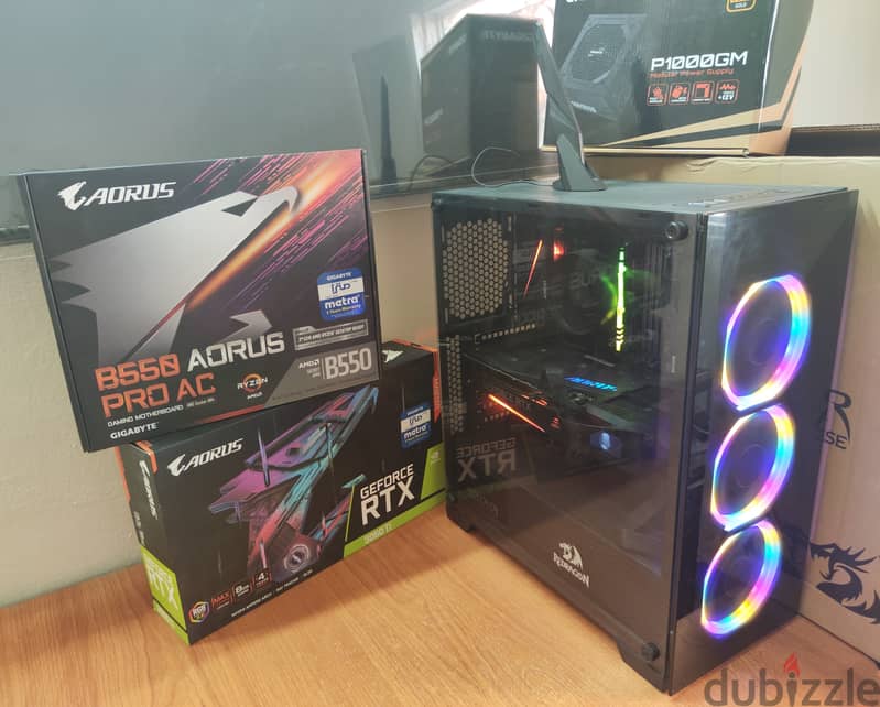 Rtx 3060ti Gaming Pc Ryzen 5 5600x 4