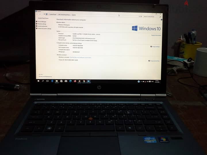 hp elitebook 8460 w لاب توب hp اتش بي ورك استيشن اعلى فئة بيزنسi7 7