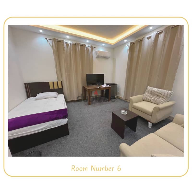 studio room for rent  ستوديو و غرف فندفية للايجار 6