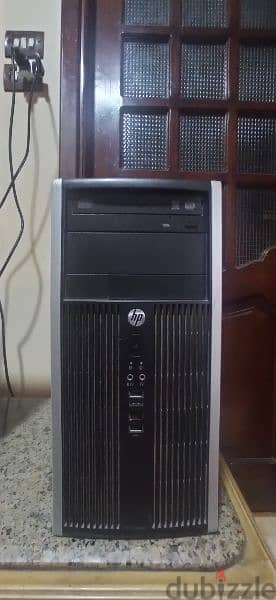 كمبيوتر hp هارد 500 جيجا + 4 جيجا رام  قابل للتطوير