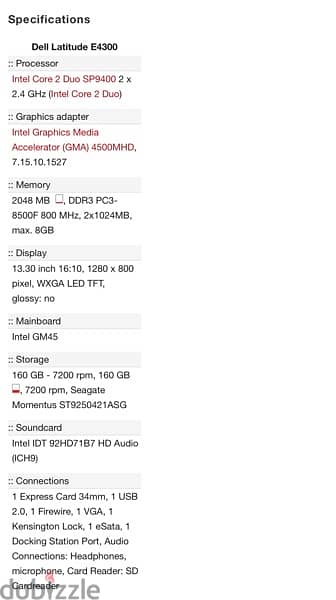 DELL E4300 0