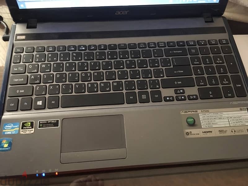 Acer Aspire 5755G بحاله جيده جدا 6