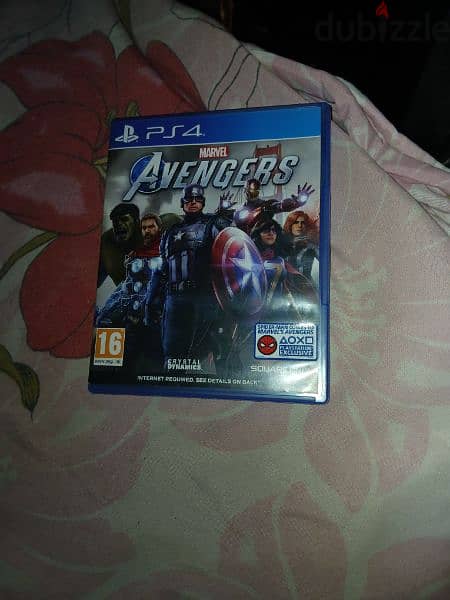 لعبة Marvel Avengers نسخة PS4 0