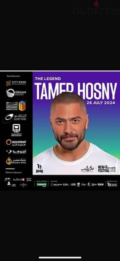 tamer hosny alamein festival concert tickets