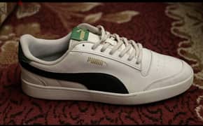 Puma original leather white shoes excellent condition