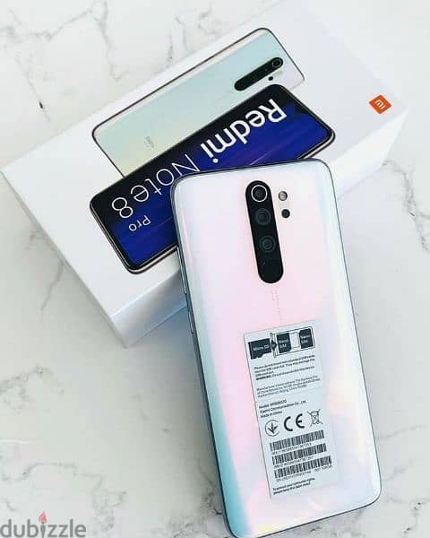 redmi note 8pro  6ram 128 0