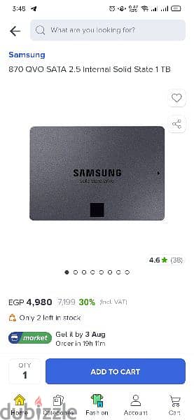 SAMSUNG SSD 1TB 3