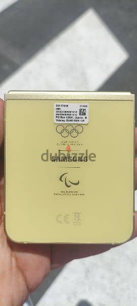 Olympic Samsung z flip 6 gold 1