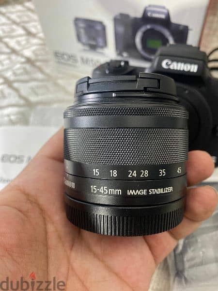 canon m50 lens 15-45m جديده لم تستخدم 7