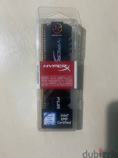 HyperX fury RAM RGB 8GB DDR4 3200mhz 0