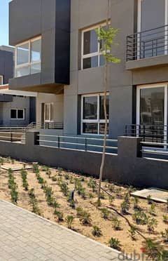 شقة بجاردن (3غرف) جاهزة للمعاينة للبيع بالتقسيط كريك تاون برايم لوكيشن امام الرحاب / Garden Apartment For Sale Creek Town New Cairo Near To Rehab city 0