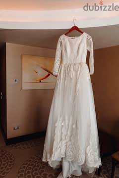 American Modest imported wedding dress