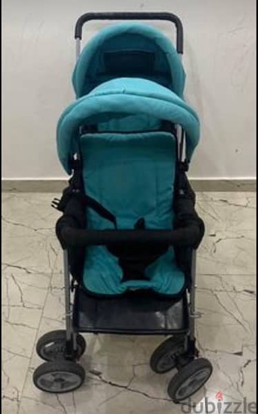 Baby twins stroller gracco عربة أطفال توأم ماركة 2