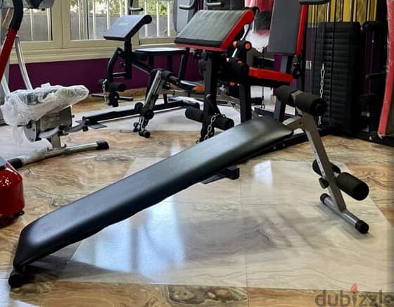 جهاز بنش مائل لشد عضلات البطن وتقوية الظهر (Abs Bench) 1